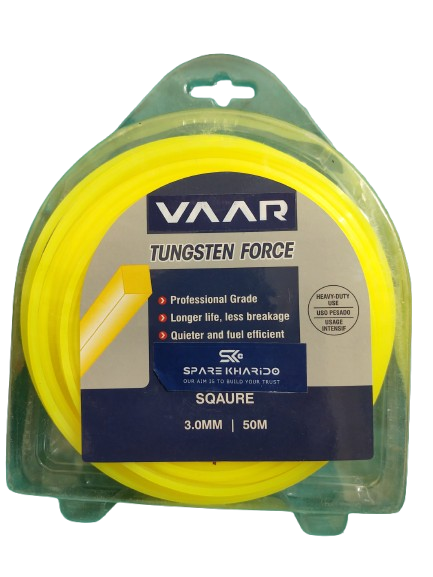 Trimmer Wire 50 Meter | 3.0 mm | Yellow